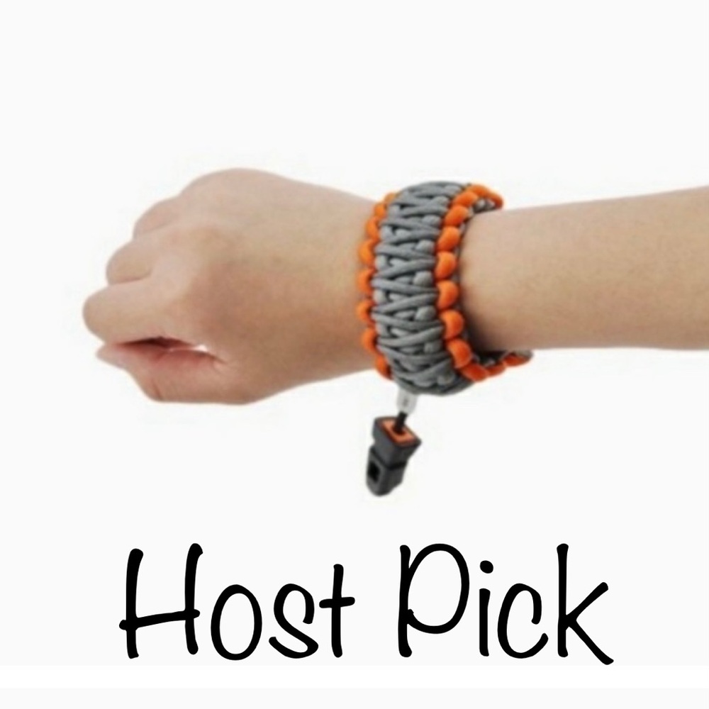 Survival Bracelet and safety whistle Bear Grylls GERBER -Host Picked